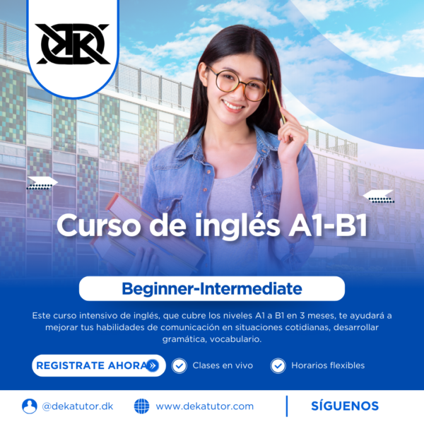 Curso de inglés A1-B1